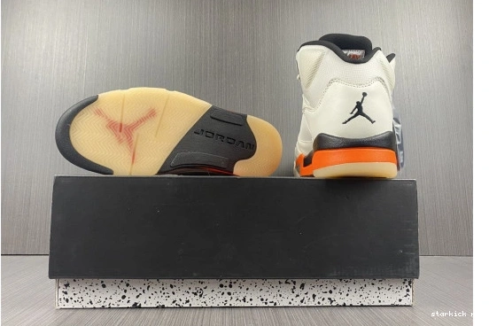 Air DC1060-100 Total Orange Jordan DC1060-100 5 Retro 0510